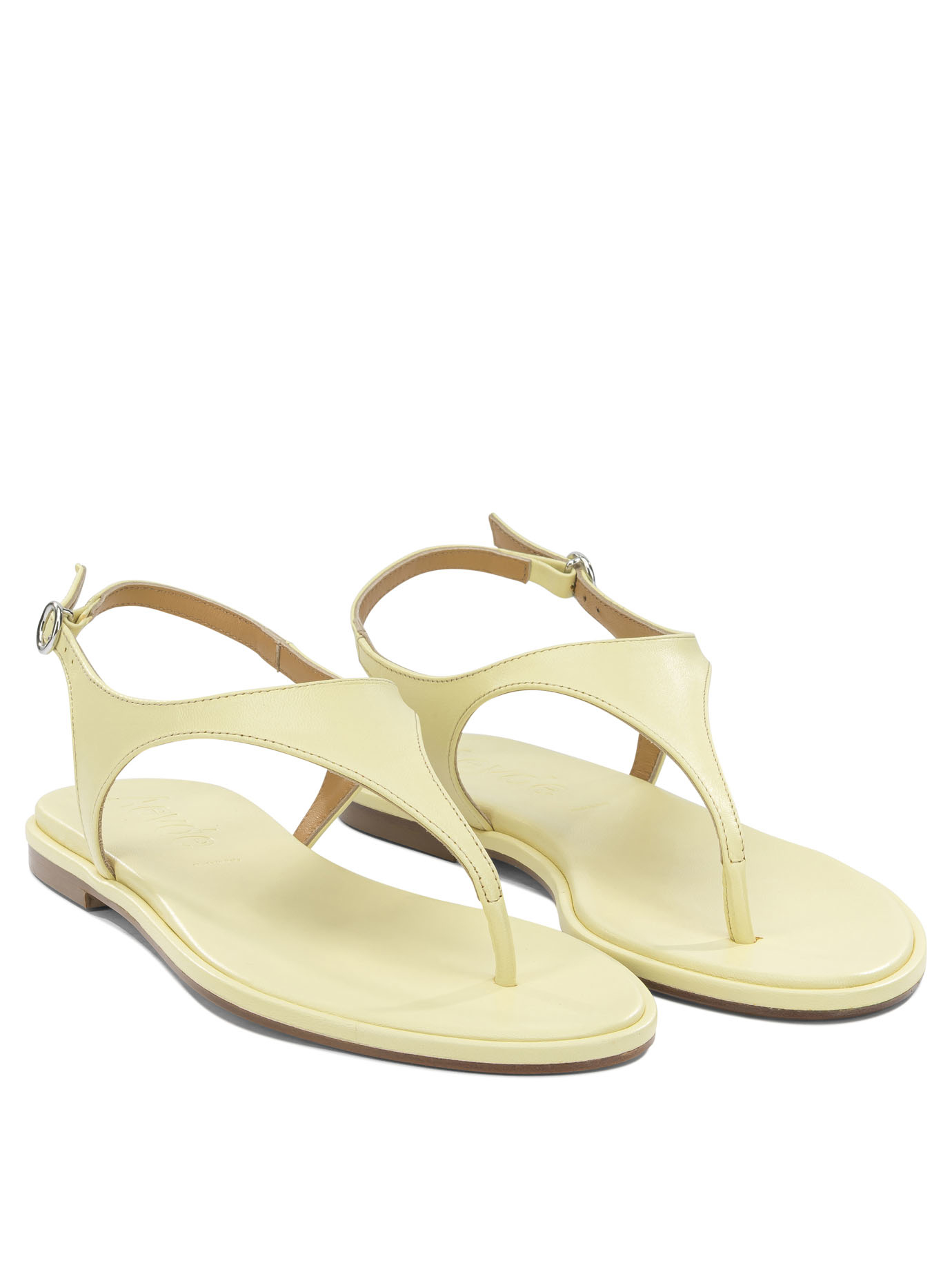 [Aeyde] Sandals SS26 RAINENAPPA LEATHERLEMON