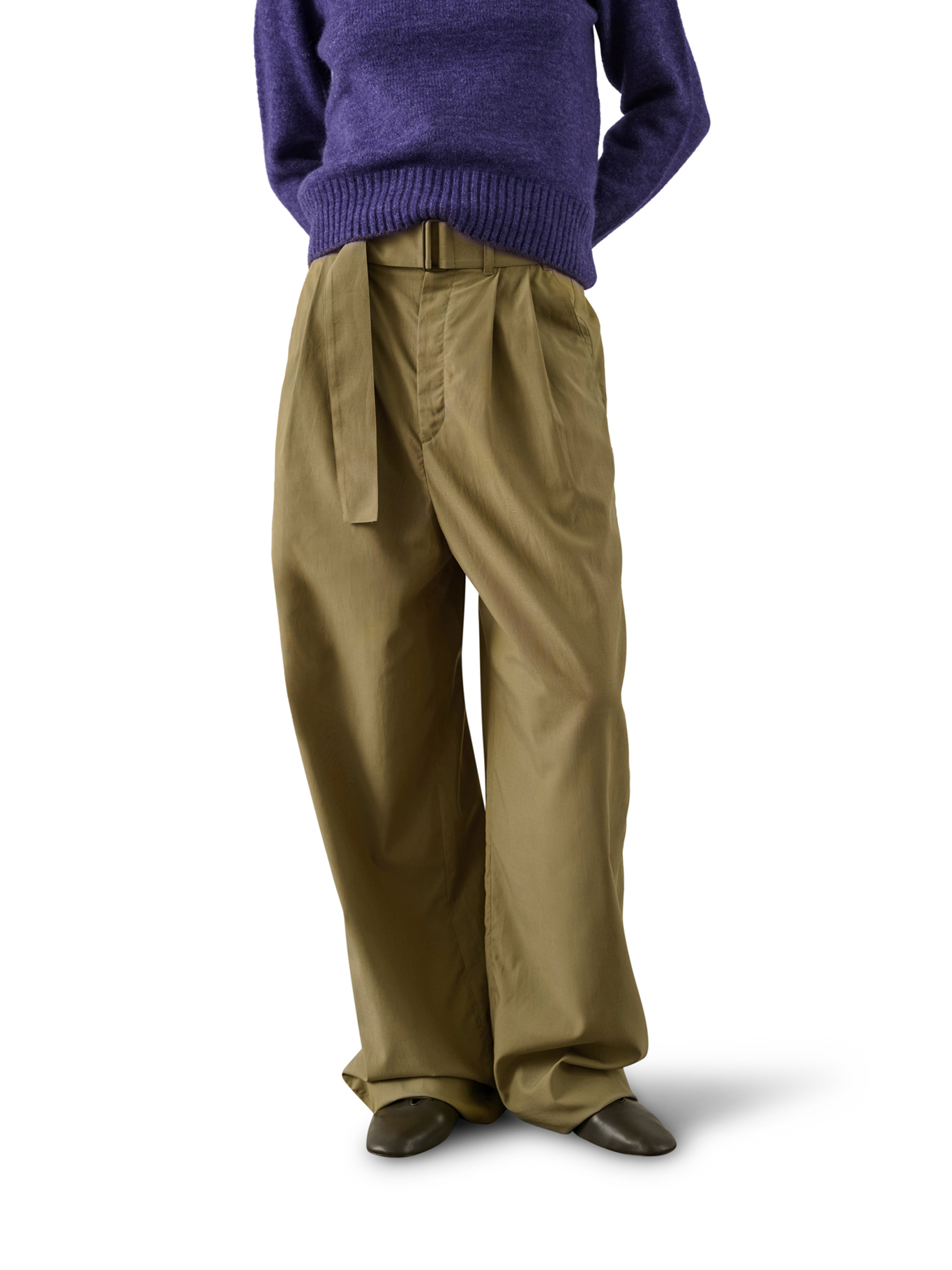 [Soeur] Trousers SS26 PAN0663COLEECR4126S SABLE