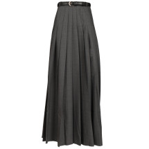 [Self-portrait] Long skirt CO PF26-137XSK-GRGREY