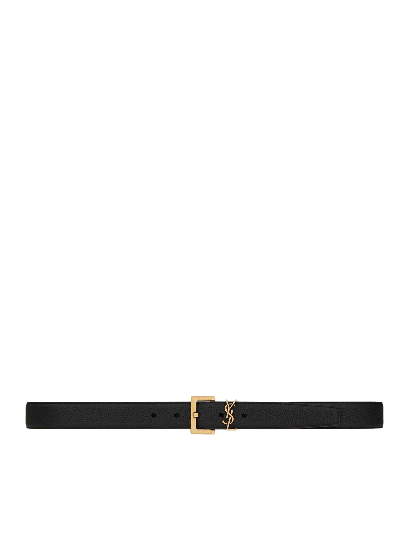 [Saint Laurent] Belt FW26 634440DTI0W1000 BLACK