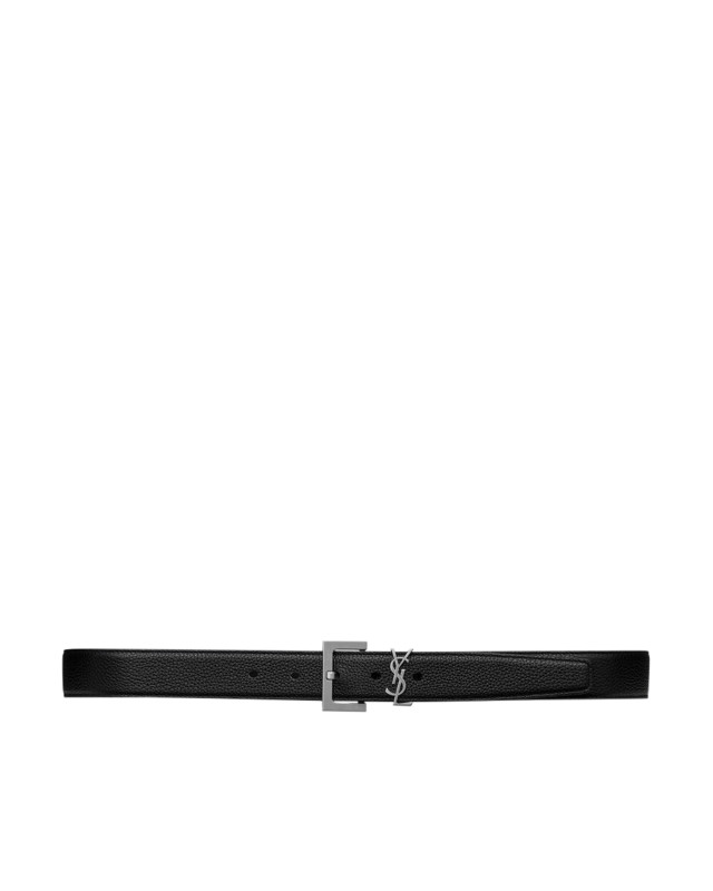 [Saint Laurent] Belt FW26 634440DTI0E1000 BLACK