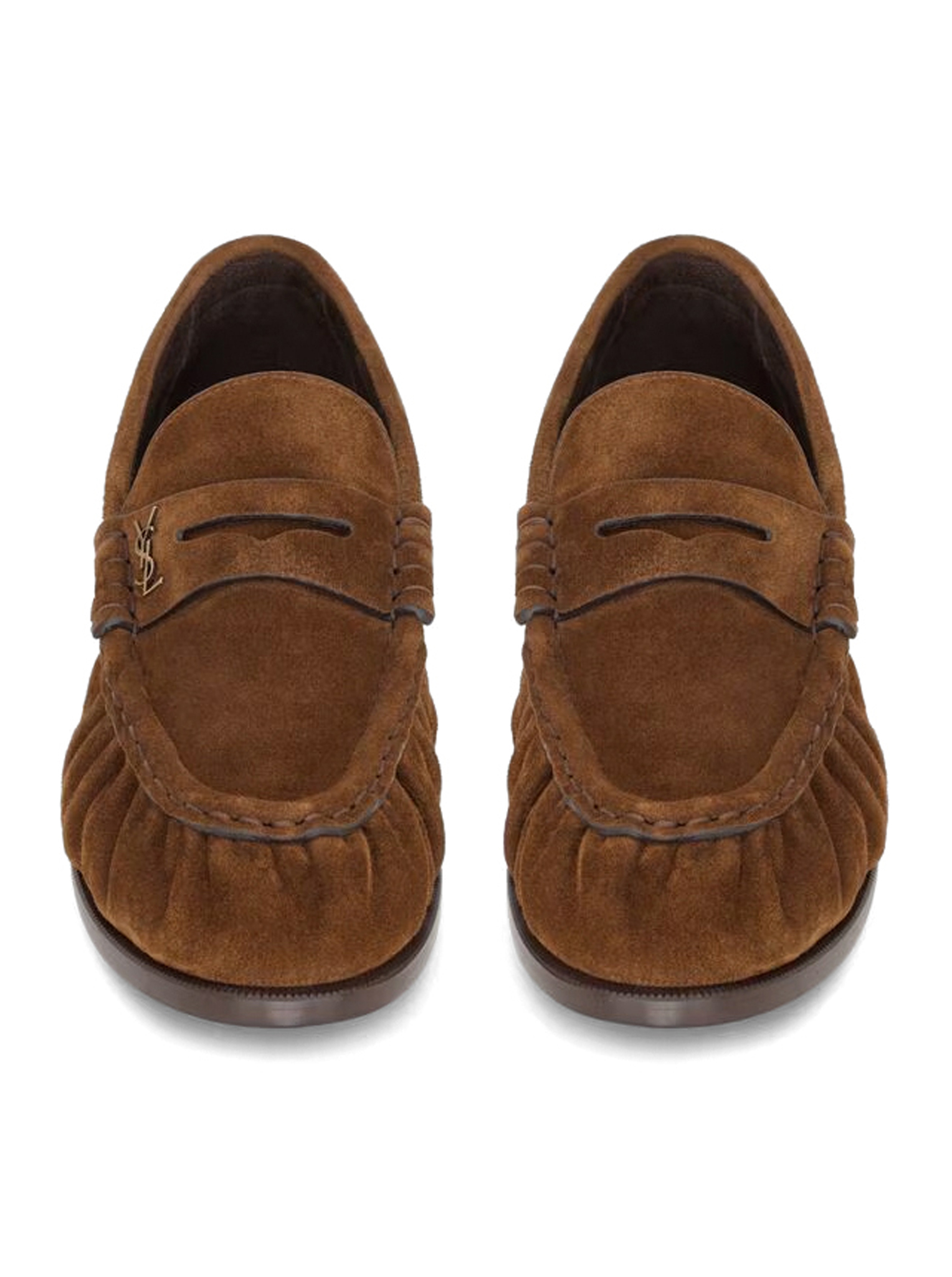[Saint Laurent] Loafer FW26 83947127DTT2319 DARK HAVANA