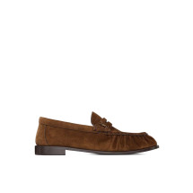 [Saint Laurent] Loafer FW26 83947127DTT2319 DARK HAVANA