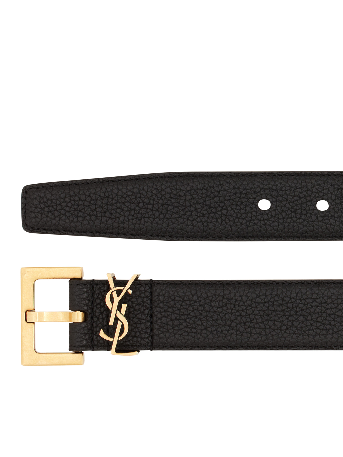 [Saint Laurent] Belt FW26 634437DTI0W1000 BLACK
