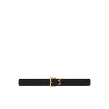[Saint Laurent] Belt FW26 634437DTI0W1000 BLACK