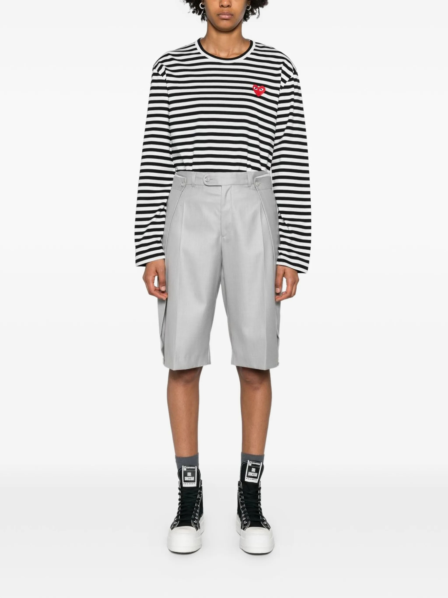 [COMME DES GARCONS PLAY] T-shirts Long Sleeve SS26 AXT164051
