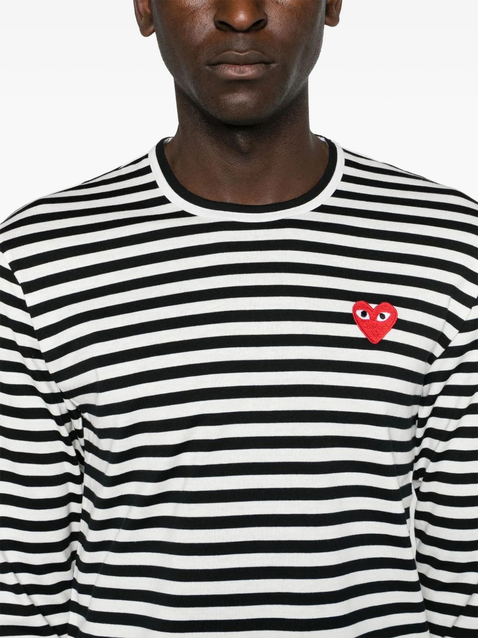 [COMME DES GARCONS PLAY] T-shirts Long Sleeve SS26 AXT164051