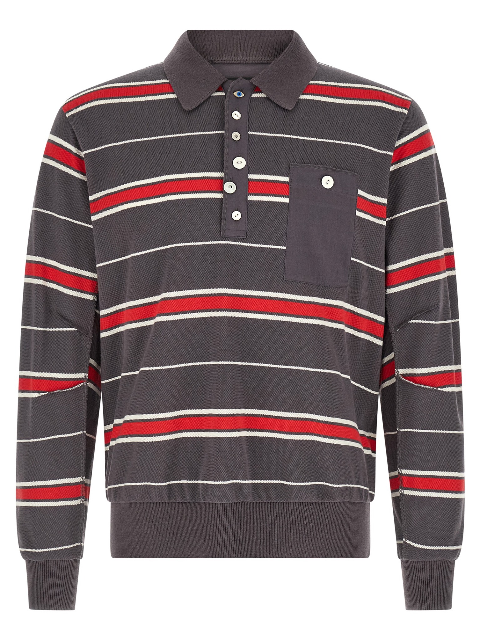 [Undercover] T-shirts Long Sleeve SS26 UC1F48042GRAYBORDER