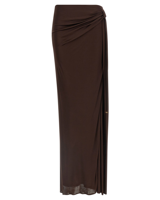 [ELISABETTA FRANCHI] Long skirt SS26 GO16661E2644