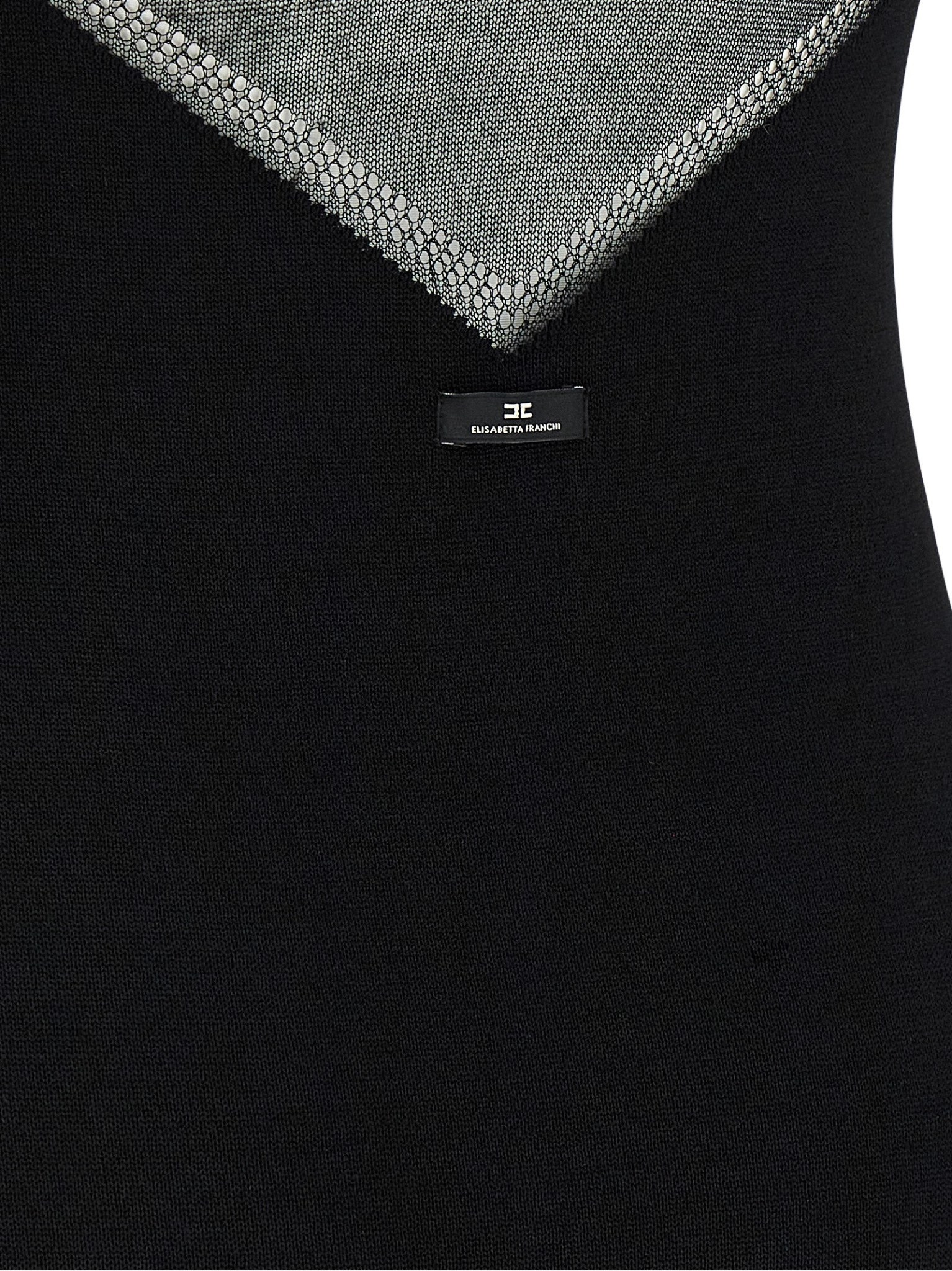 [ELISABETTA FRANCHI] Long sleeve dress SS26 AM95Q61E2110