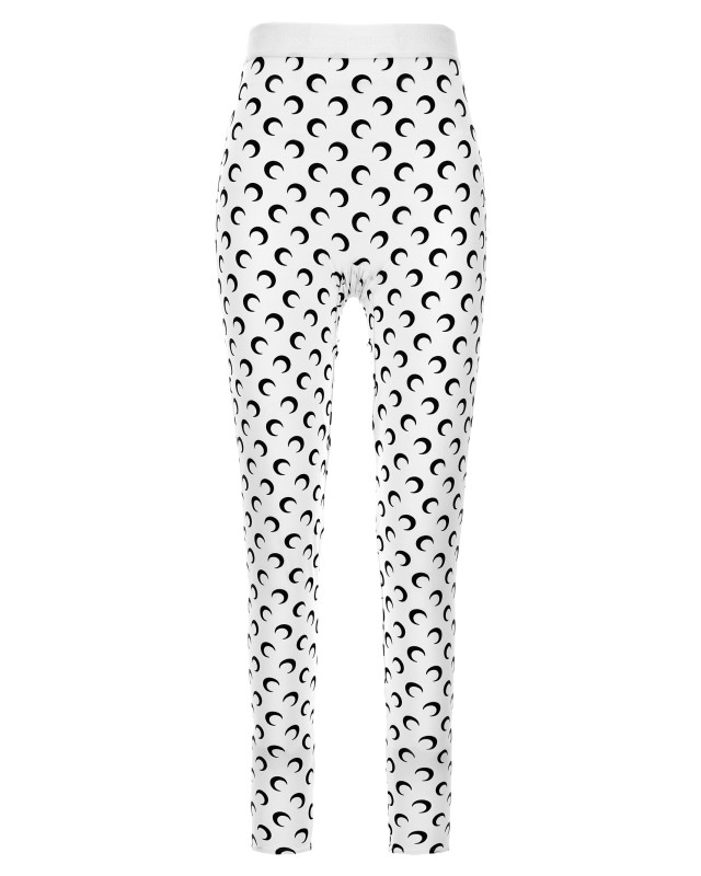 [MARINE SERRE] Leggings SS26 WPA111ACJER0001WH00