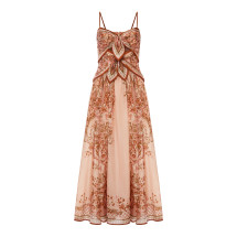 [Zimmermann] Sleeveless dress FW26 8062DSS261PPSF LPINK PAISLEY FLORAL