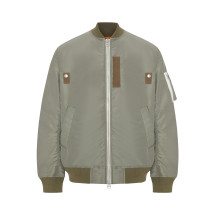 [Sacai] Bomber Jacket FW26 SCM301501 KHAKI