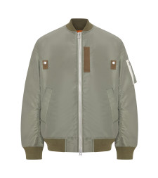 [Sacai] Bomber Jacket FW26 SCM301501 KHAKI