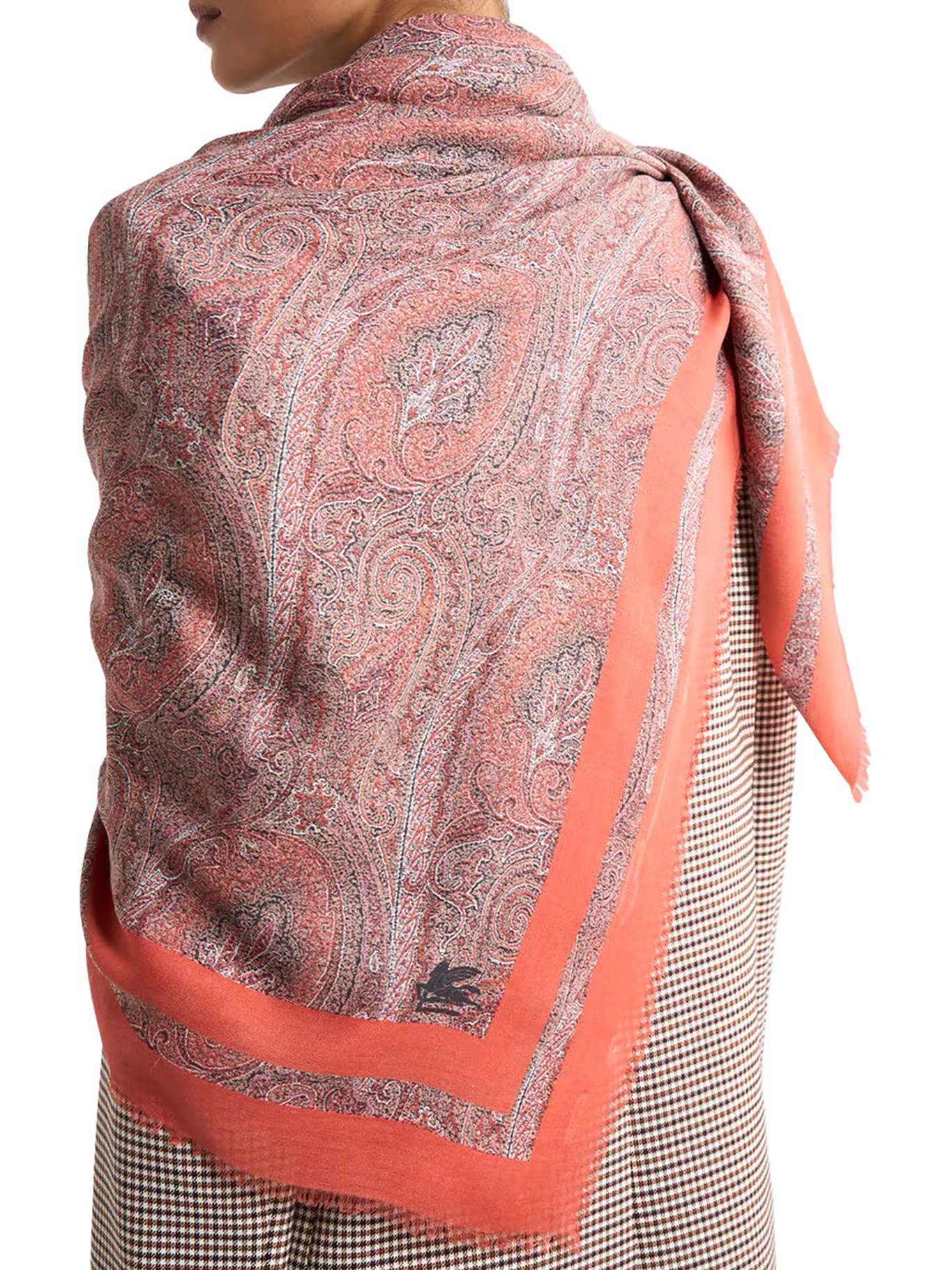[Etro] Scarf FW26 WAYA0001AKE96S9870 MULTICOLOUR PINK