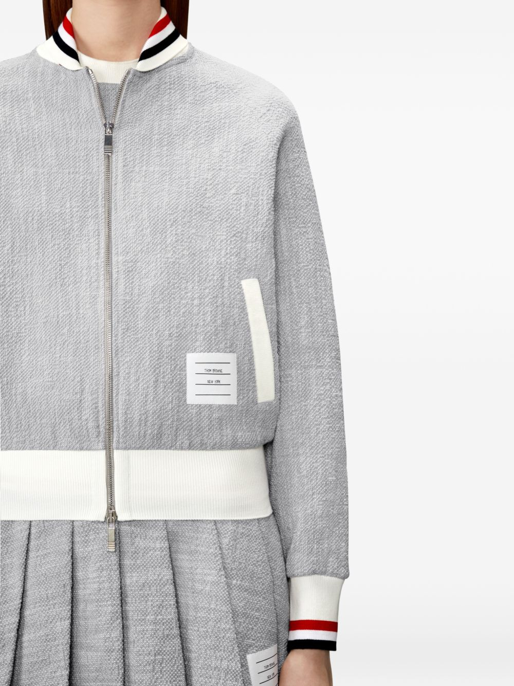 [Thom Browne] Bomber jacket FW26 FJT436AJ0194055