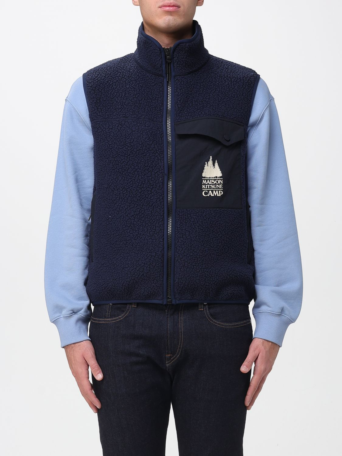 [MAISON KITSUNE] Vest FW25 PM02137WM2031 P480