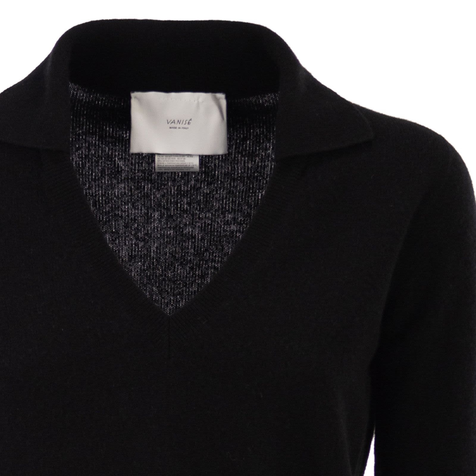 [Vanise] T-shirts Long Sleeve FW25 V54623 NERO