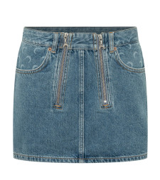 [MARINE SERRE] Mini skirt SS26 WSK135ACDEN0002 BL05