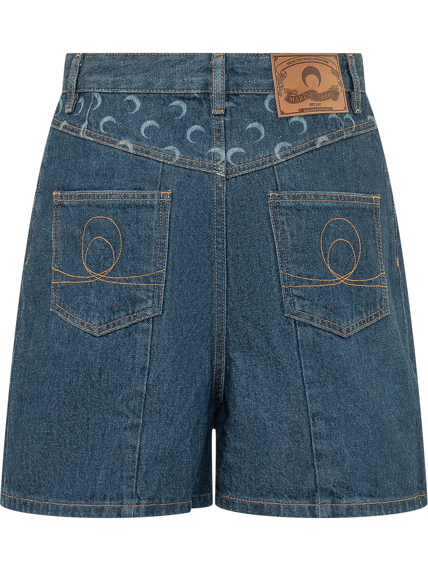 [MARINE SERRE] Shorts SS26 WSH018ARDEN0002 BL80