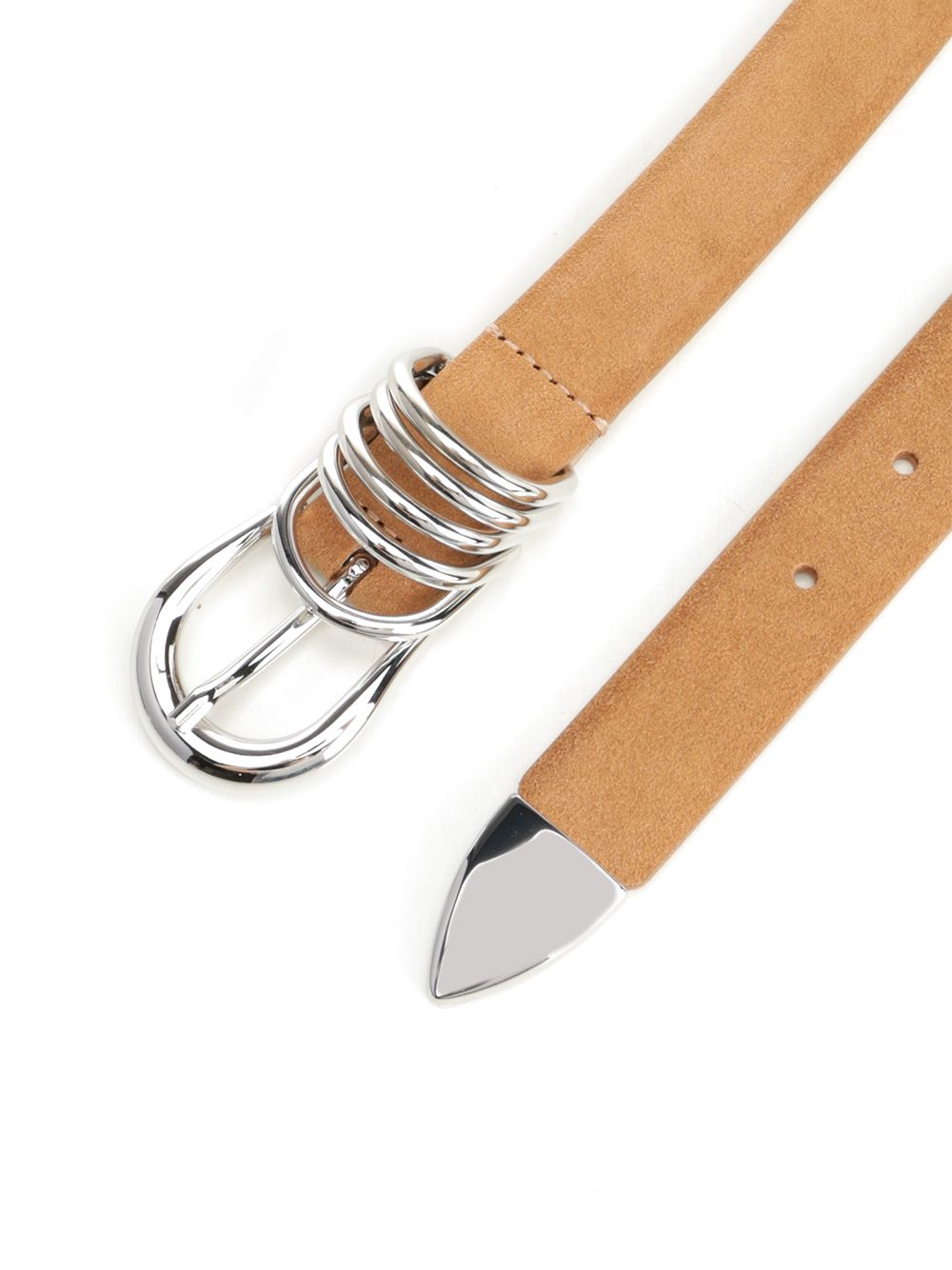 [Dehanche] Belt SS26 HOLLY-SUECARAMEL / SILVER
