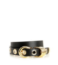 [Dehanche] Belt SS26 10RIV-GBLACK / GOLD