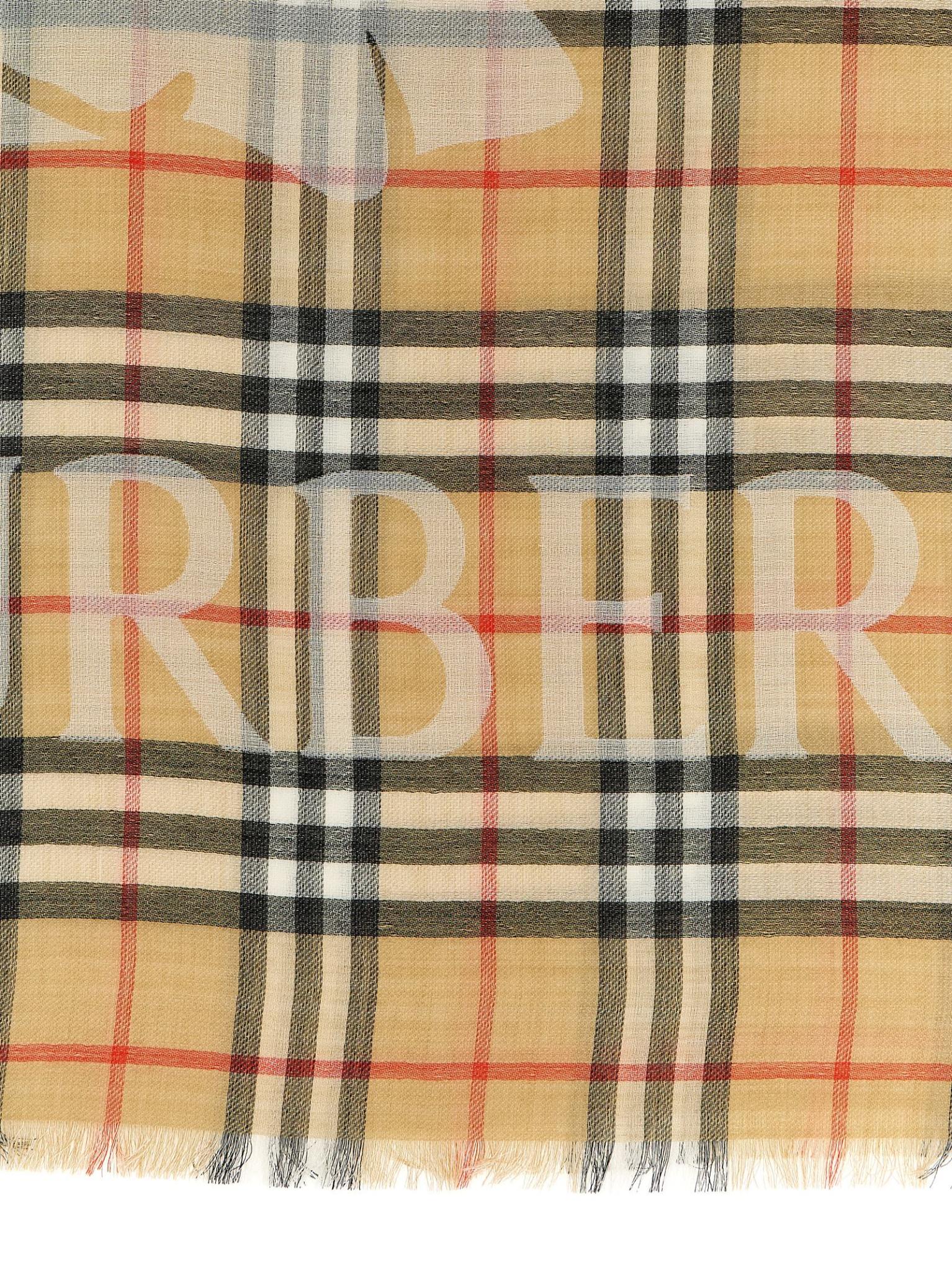 [Burberry] Scarf SS26 8117905SAND
