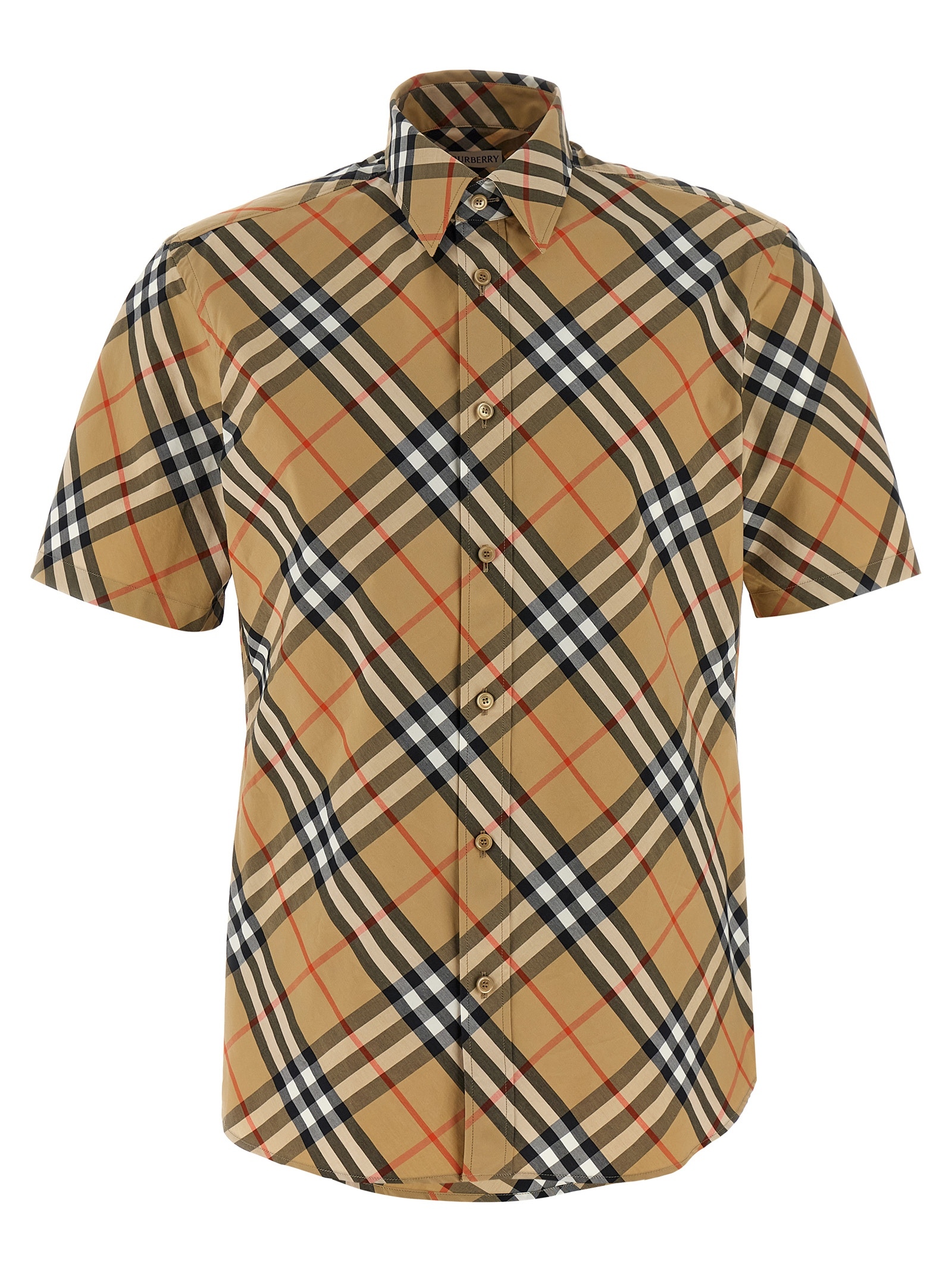 [Burberry] Shirts Short Sleeve SS26 8087637SANDIPCHECK
