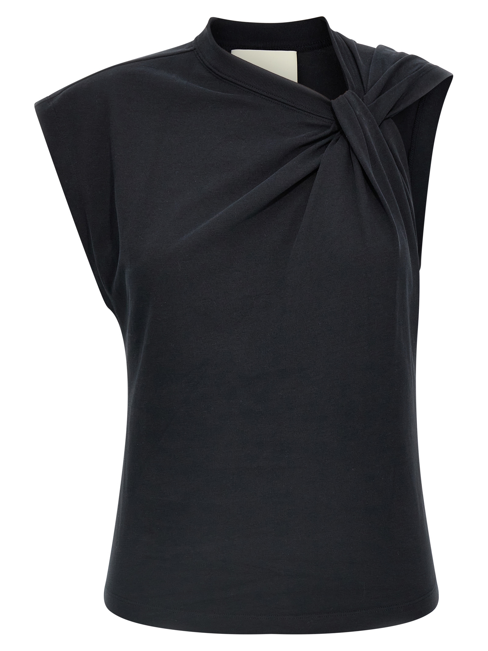 [Isabel Marant] Shirts Sleeveless SS26 TS0175FAA1N41I01BK