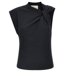 [Isabel Marant] Shirts Sleeveless SS26 TS0175FAA1N41I01BK