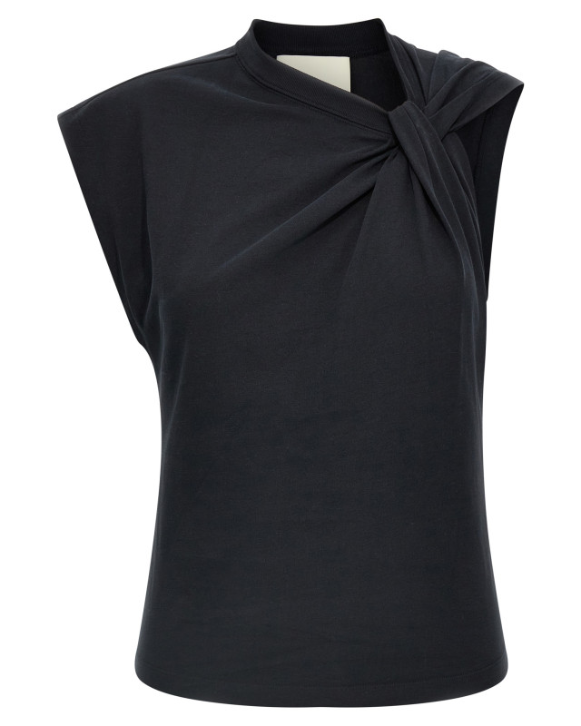 [Isabel Marant] Shirts Sleeveless SS26 TS0175FAA1N41I01BK