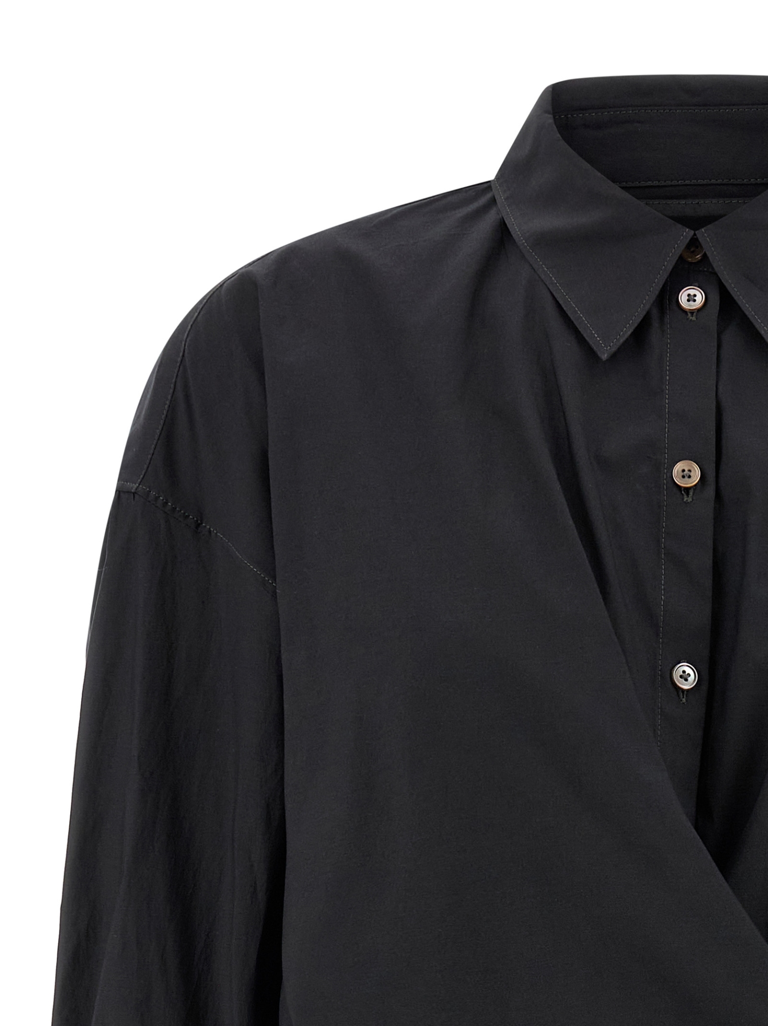 [LEMAIRE] Shirts Long Sleeve SS26 SH1141LF1500BK998