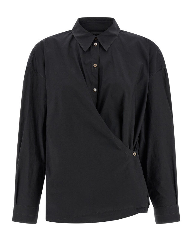 [LEMAIRE] Shirts Long Sleeve SS26 SH1141LF1500BK998