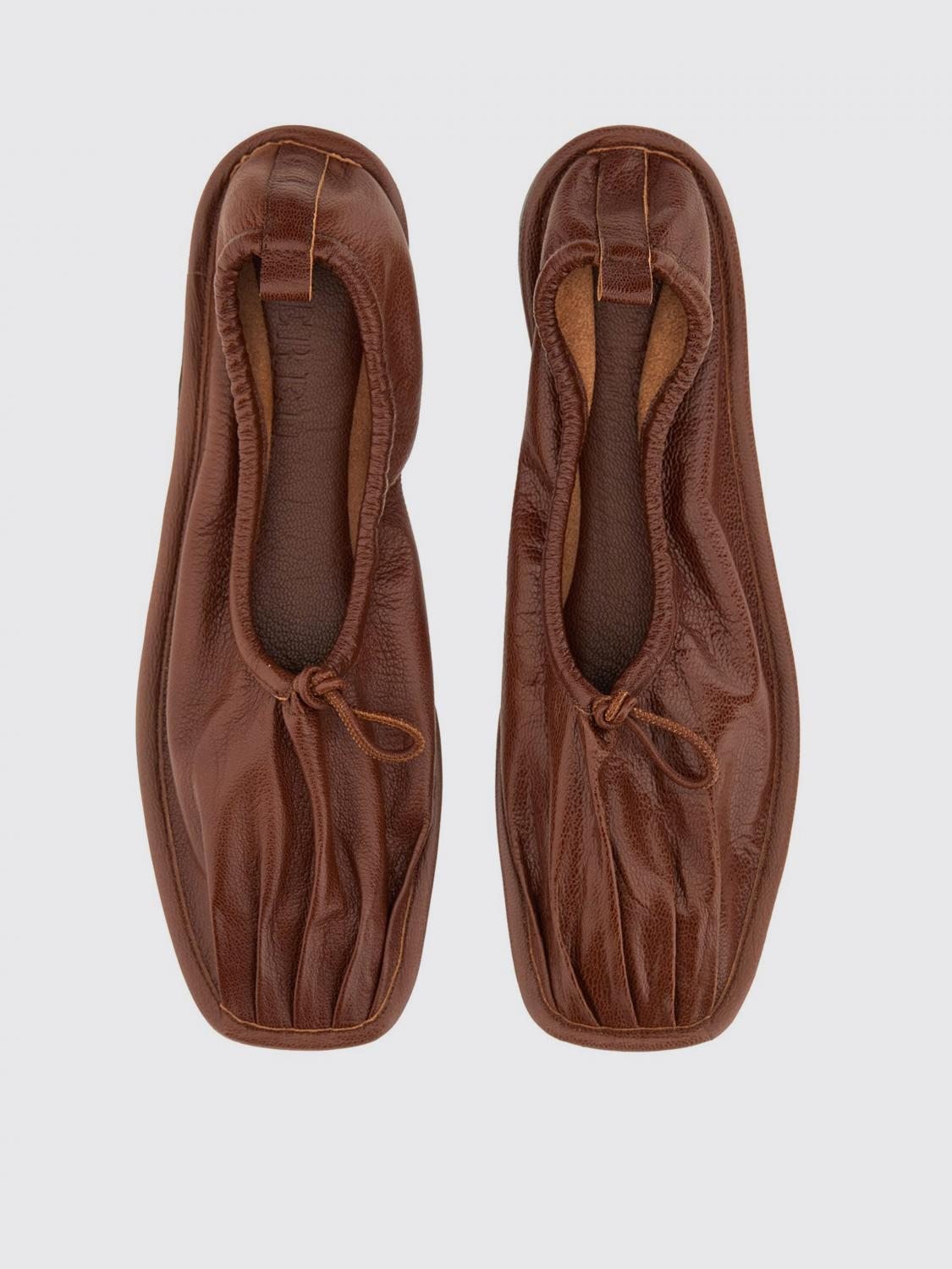 [HEREU] Flat shoes SS25 PUNSSWFS25 CHESTNUT