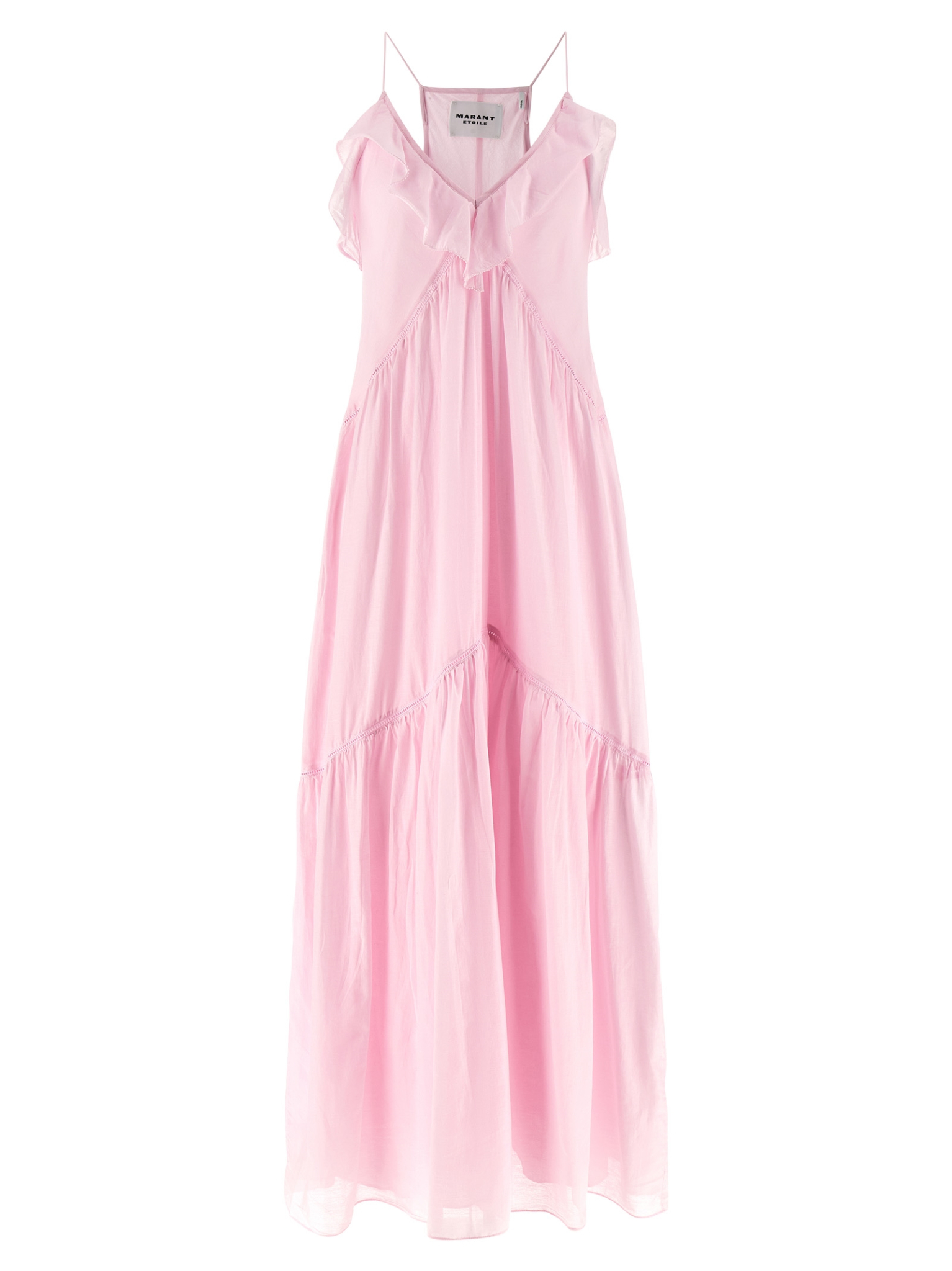 [Marant Etoile] Short sleeve dress SS26 RO1003FBB3J04E40LK