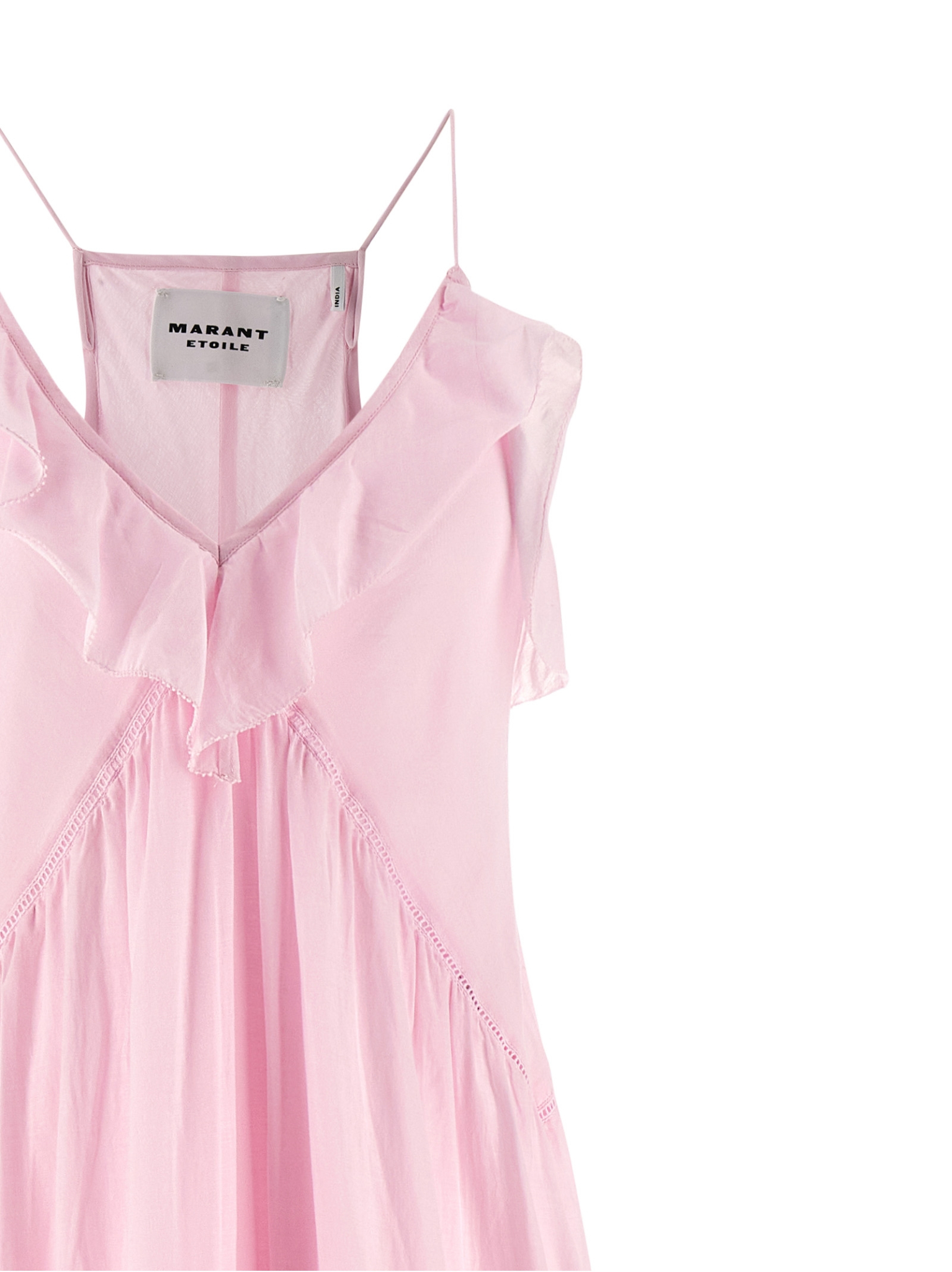 [Marant Etoile] Short sleeve dress SS26 RO1003FBB3J04E40LK