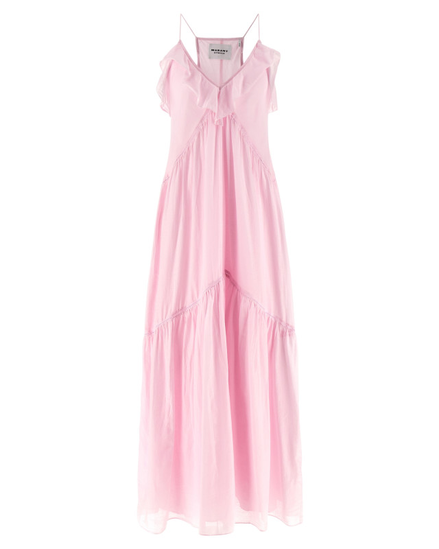 [Marant Etoile] Short sleeve dress SS26 RO1003FBB3J04E40LK