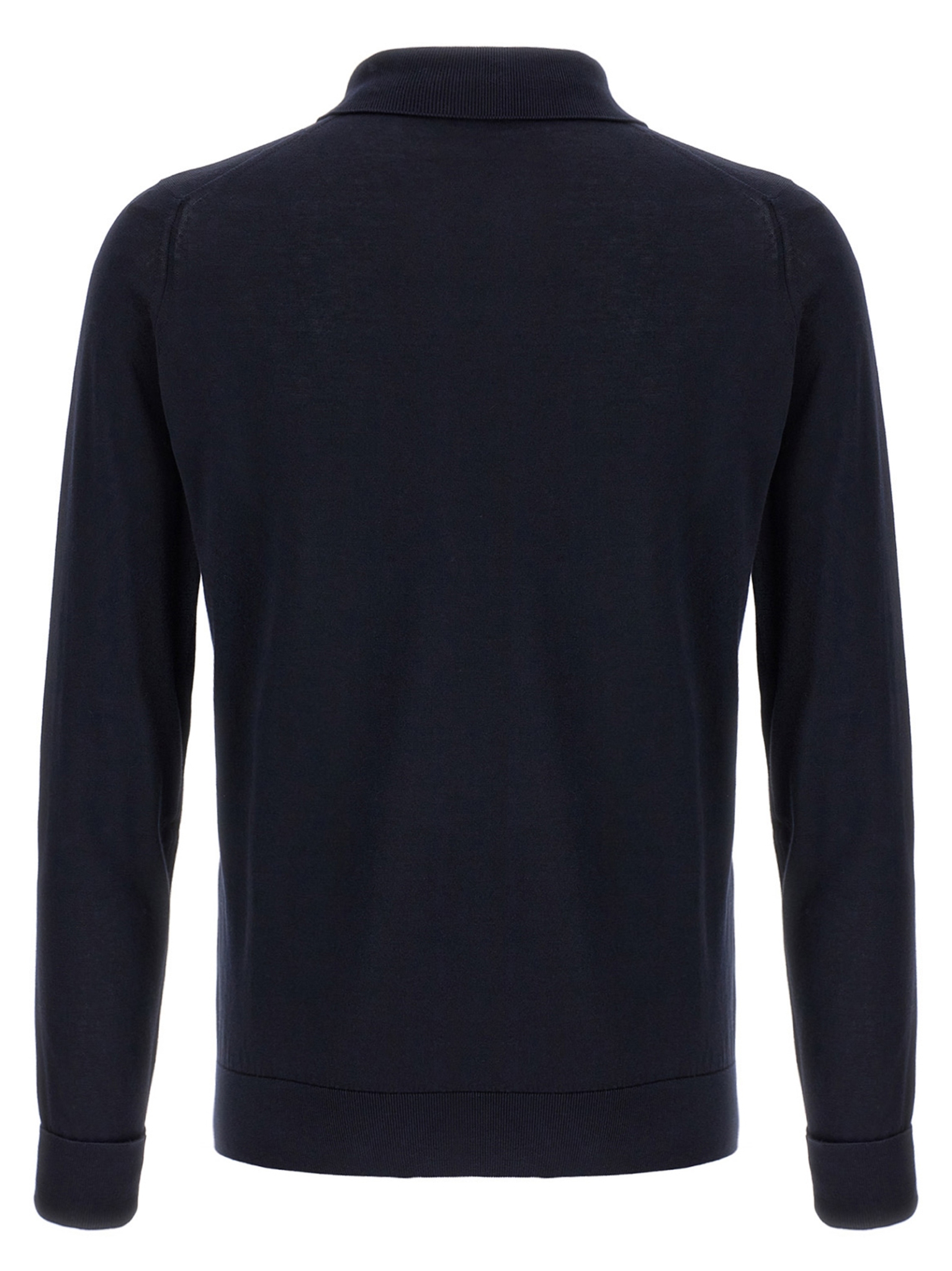 [JOHN SMEDLEY] T-shirts Long Sleeve SS26 FINCHLEYNAVY