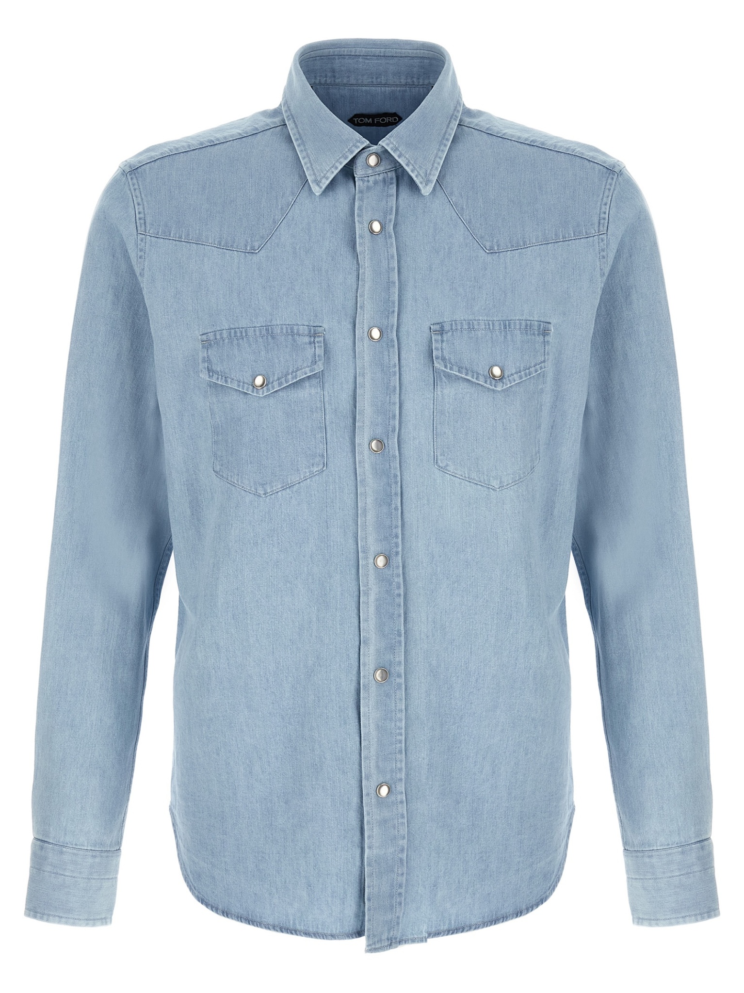 [Tom Ford] Shirts Long Sleeve SS26 HDS001FMC315UAN