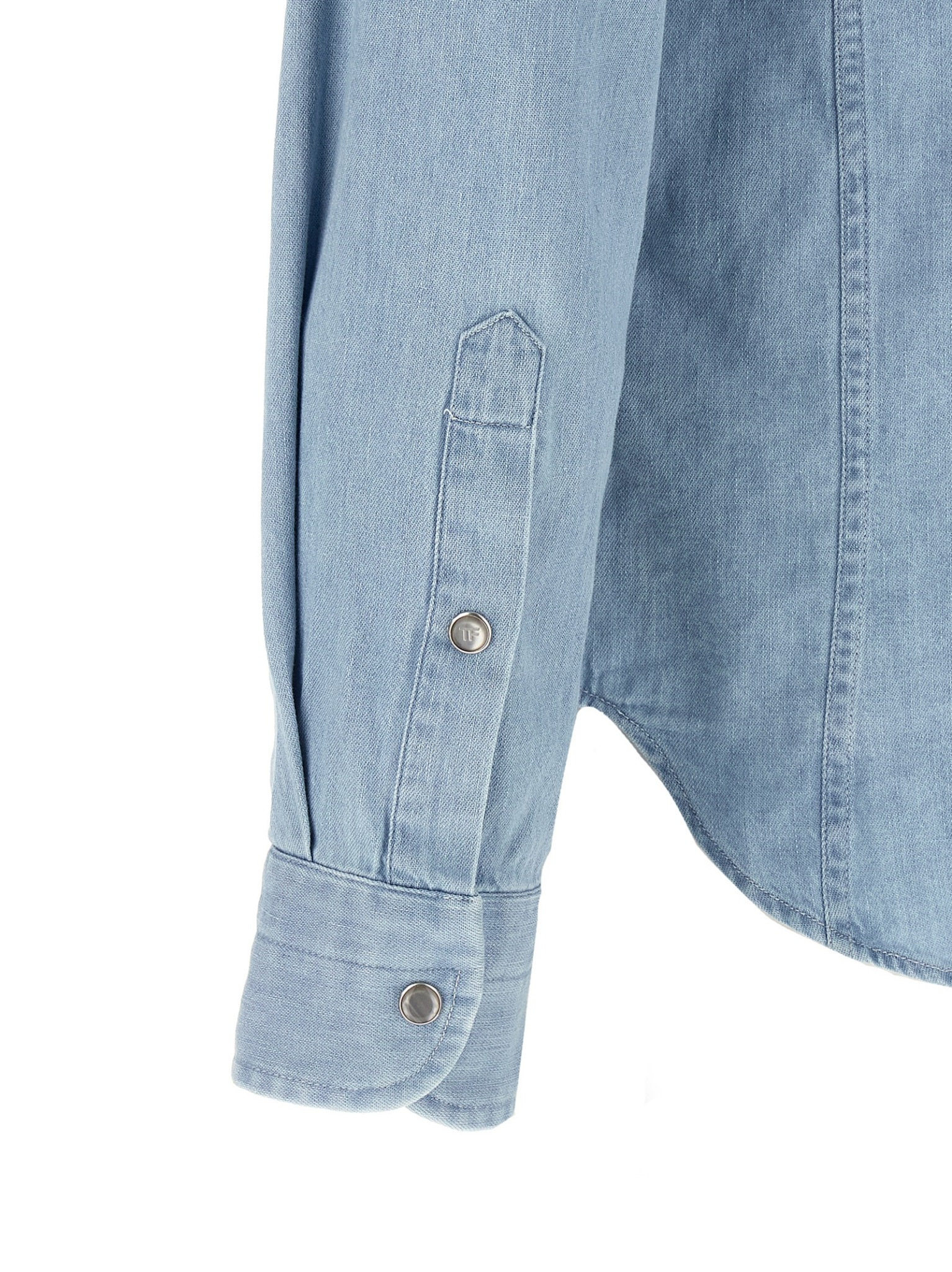 [Tom Ford] Shirts Long Sleeve SS26 HDS001FMC315UAN