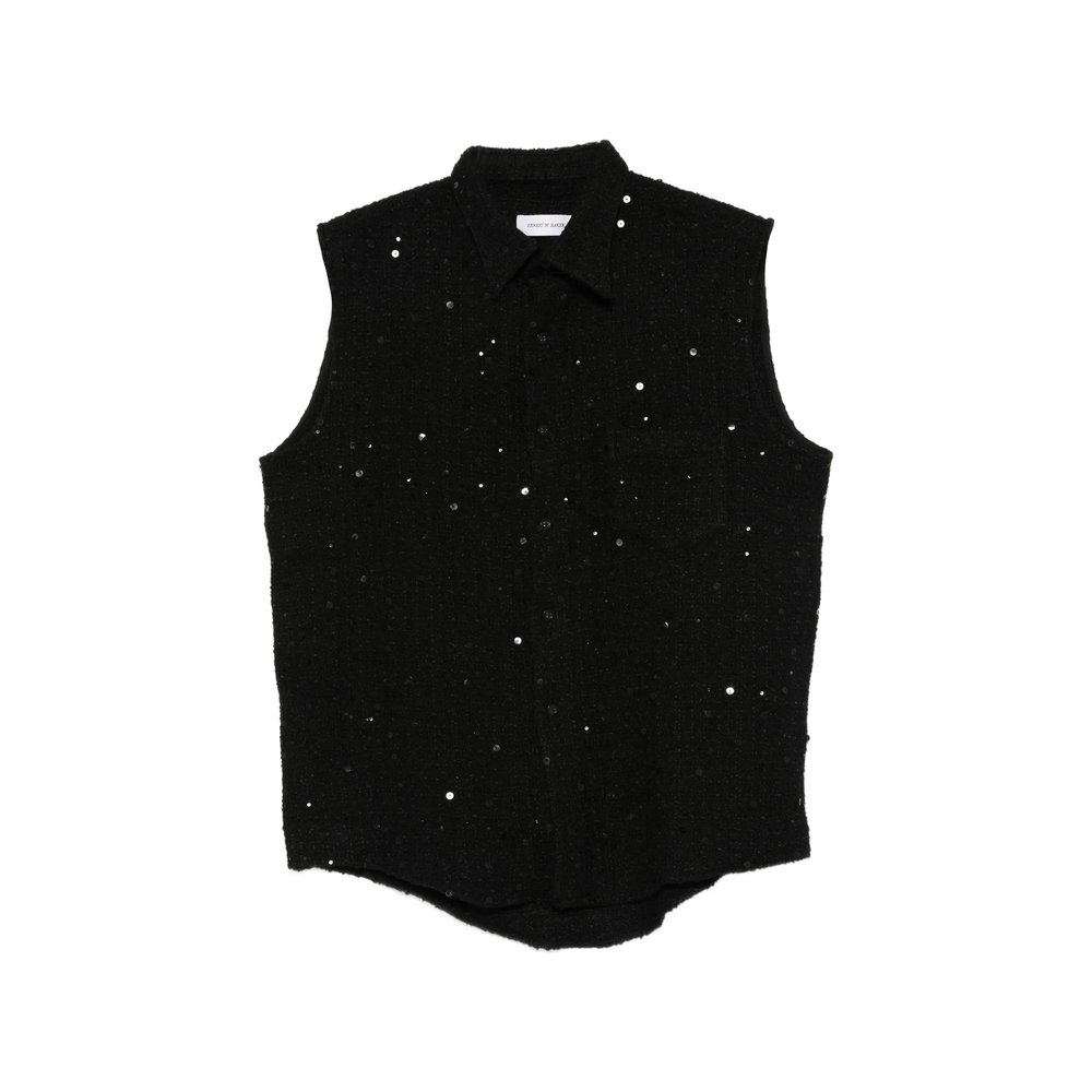 [ERNEST W. BAKER] Vest SS26 SH23 PZ23 BLACK