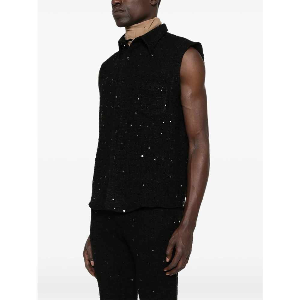 [ERNEST W. BAKER] Vest SS26 SH23 PZ23 BLACK