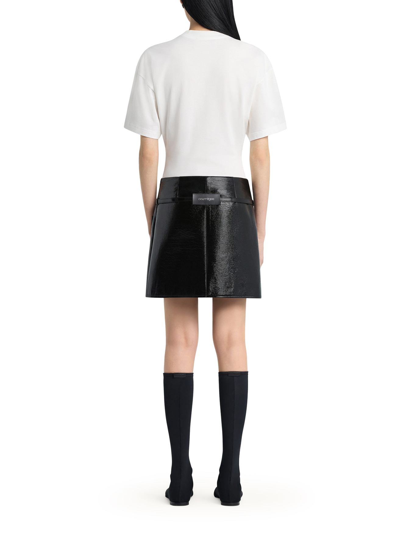 [Courreges] T-shirts Short Sleeve SS26 226JTS168JS02330001 HERITAGE WHITE