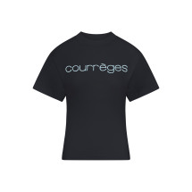 [Courreges] T-shirts Short Sleeve SS26 226JTS168JS02339999 BLACK