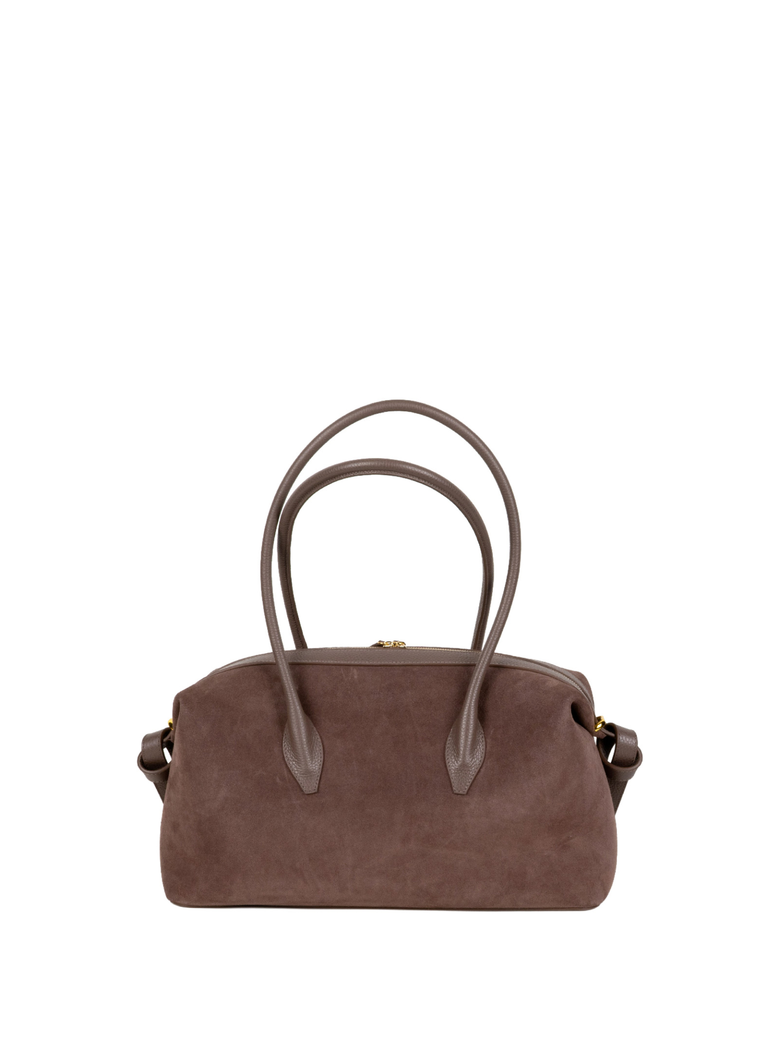 [YUZEFI] Tote bag SS26 BRIOCHE DUFFLESUEDENUTMEG