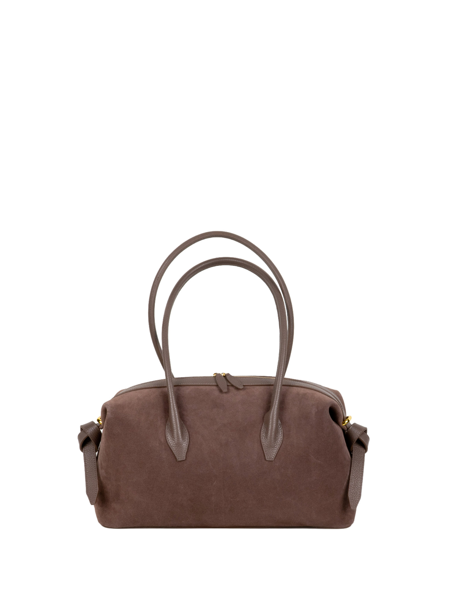 [YUZEFI] Tote bag SS26 BRIOCHE DUFFLESUEDENUTMEG