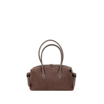 [YUZEFI] Tote bag SS26 BRIOCHE DUFFLESUEDENUTMEG