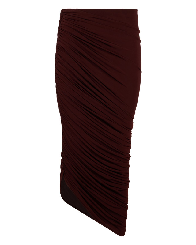 [MAGDA BUTRYM] Midi skirt SS25 423525_BORDEAUX