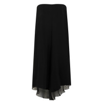 [VICTORIA BECKHAM] Midi skirt SS25 1225WSK006306A_BLACK