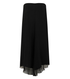 [VICTORIA BECKHAM] Midi skirt SS25 1225WSK006306A_BLACK